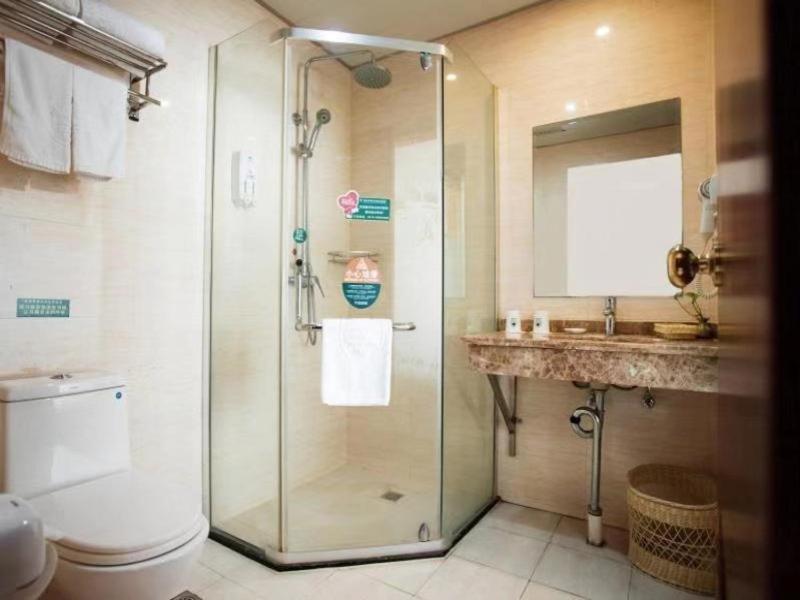 Greentree Inn Jiangsu Wuxi Dongting Leather City Express Hotel Eksteriør billede