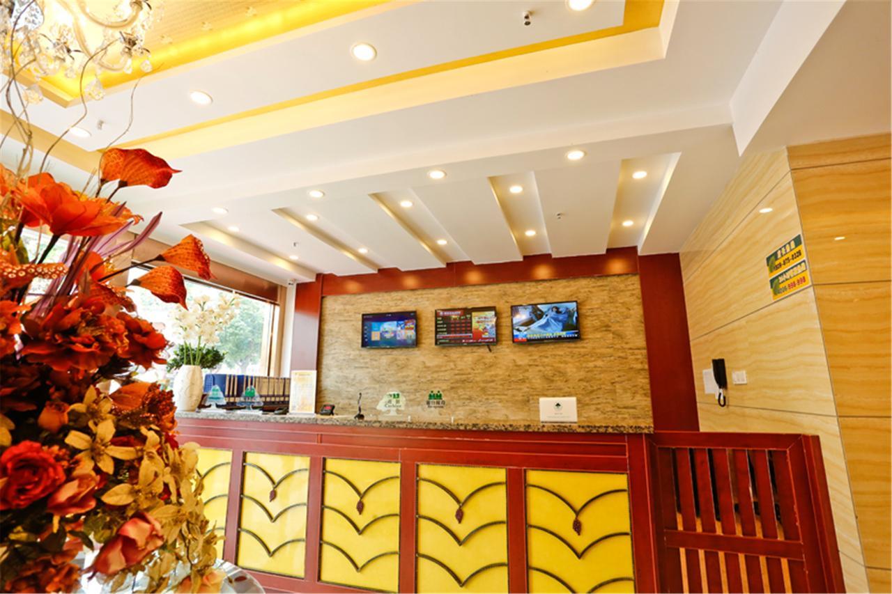 Greentree Inn Jiangsu Wuxi Dongting Leather City Express Hotel Eksteriør billede